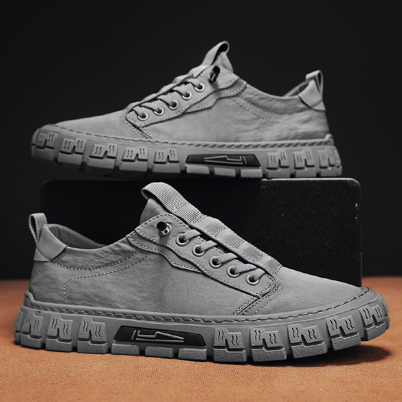 casual-synthetic-sneakers-with-lace-up-front-and-lug-sole-4