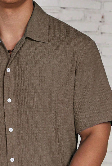 casual-textured-cuban-collar-shirt-with-button-front-10