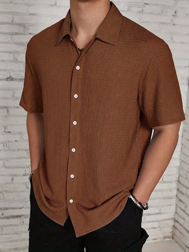 casual-textured-cuban-collar-shirt-with-button-front-12