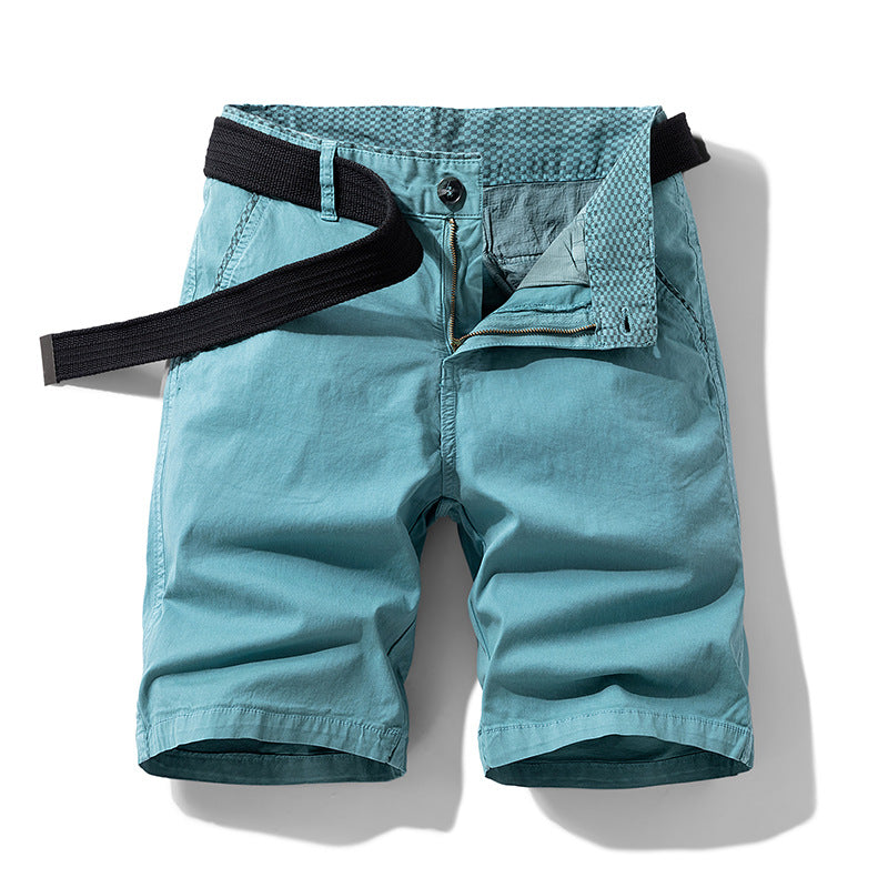 casual-twill-shorts-with-web-belt-and-zip-fly-6