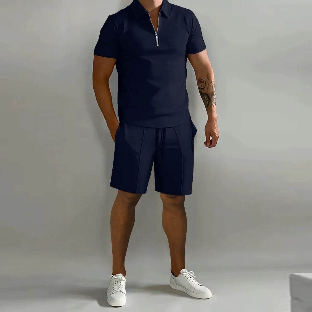 casual-two-piece-set-with-zip-polo-and-shorts-12