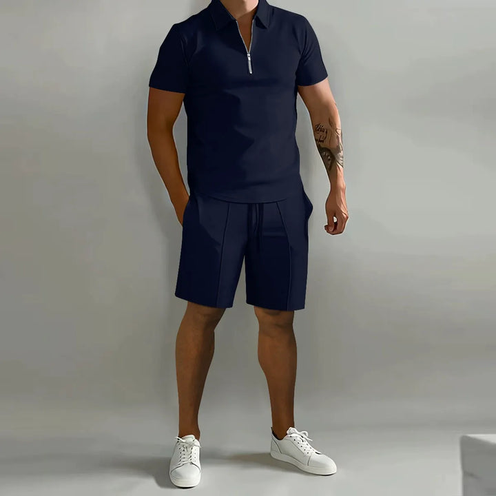 casual-two-piece-set-with-zip-polo-and-shorts-12