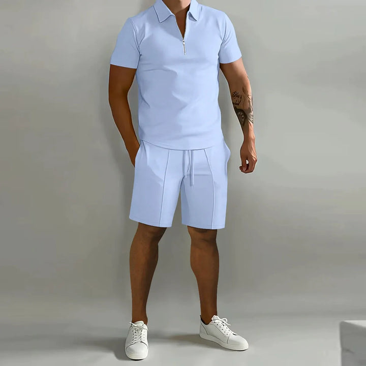 casual-two-piece-set-with-zip-polo-and-shorts-14