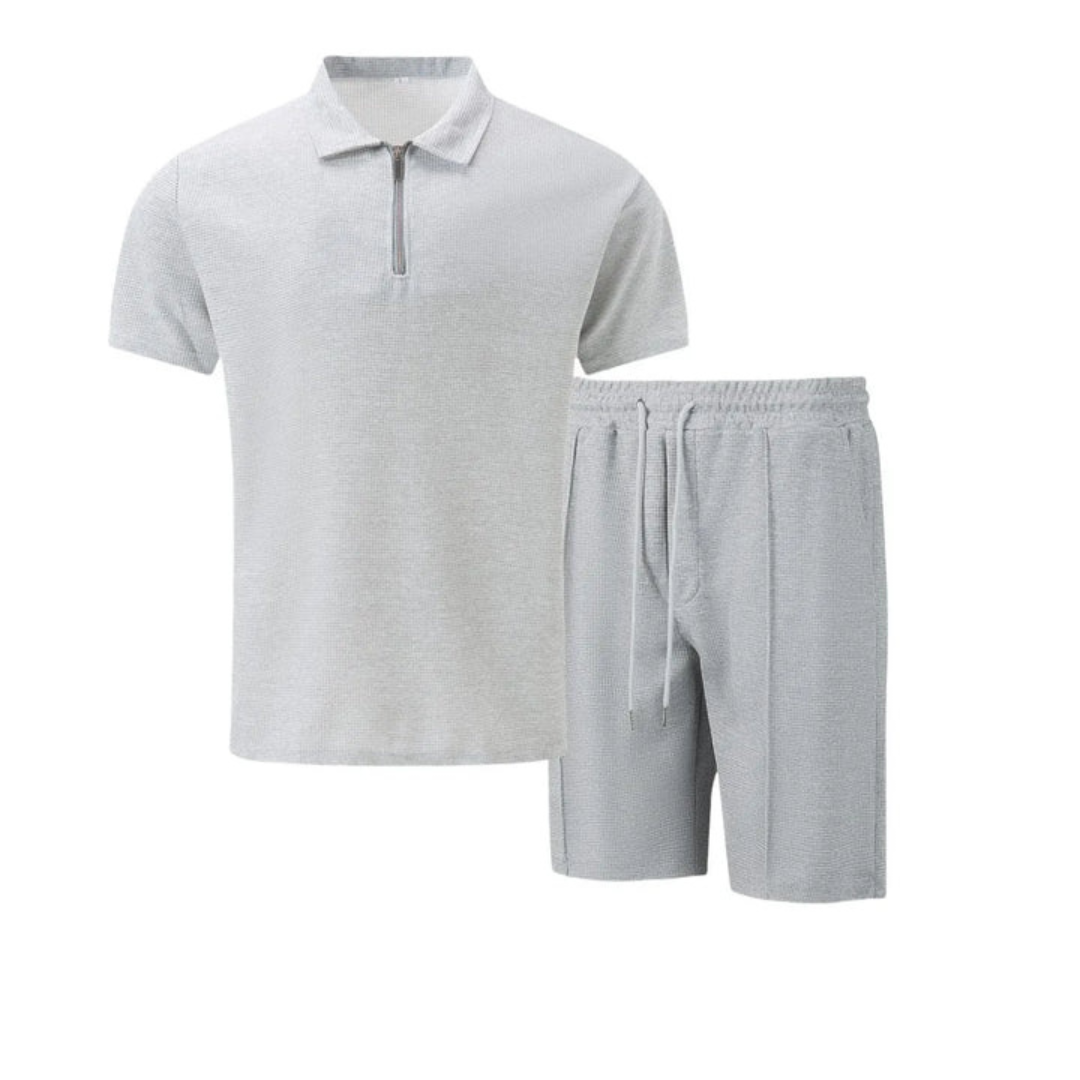 casual-two-piece-set-with-zip-polo-and-shorts-9
