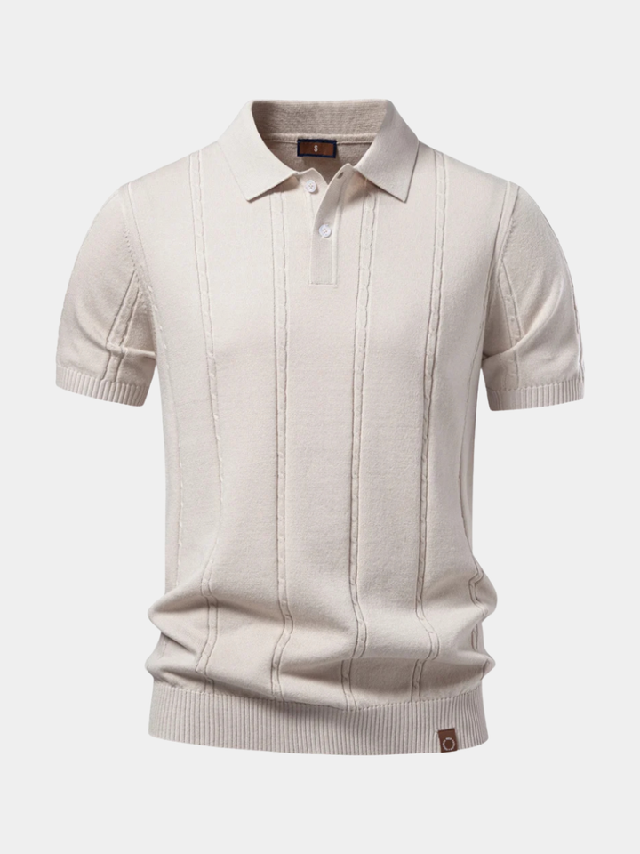 casual-viscose-blend-polo-shirt-with-ribbed-knit-and-button-placket-1