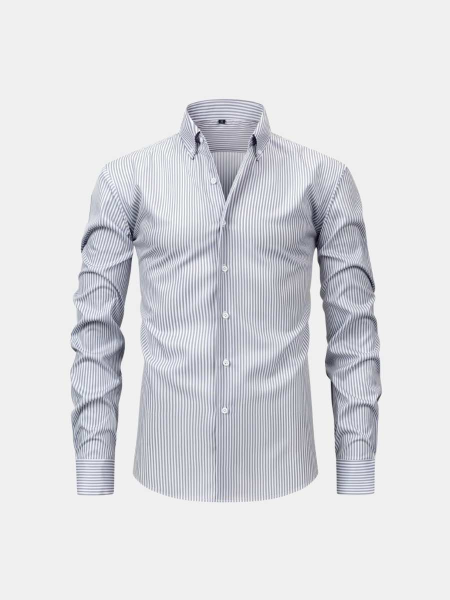 classic-elastane-blend-shirt-with-vertical-stripes-and-button-front-1