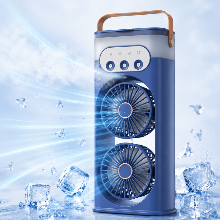 Compact Personal Cooling Tower Fan with Humidifier