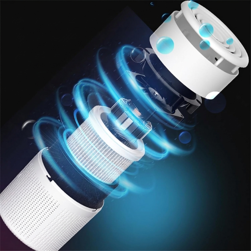 Portable True HEPA Air Purifier for Home & Office
