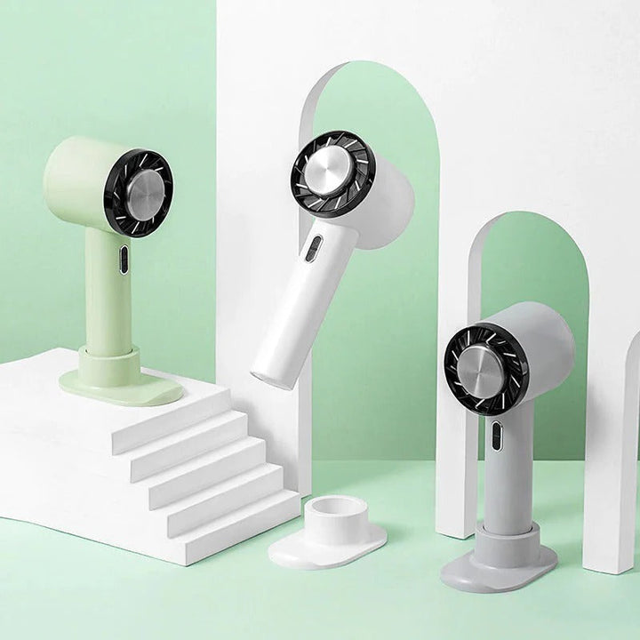 Personal Portable Cooling Fan - Rechargeable Air Circulator