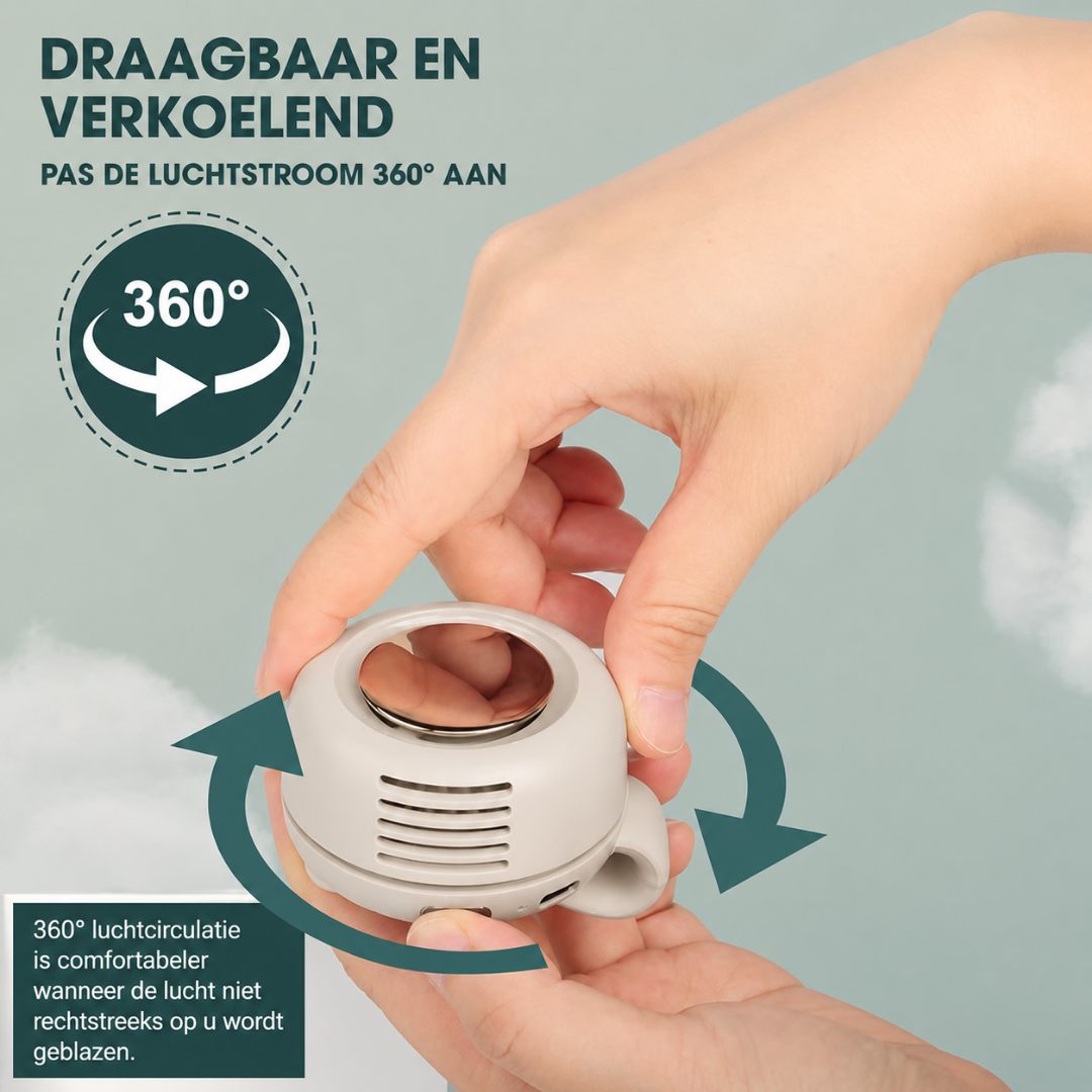 CoolClip – Portable Fan with Clip