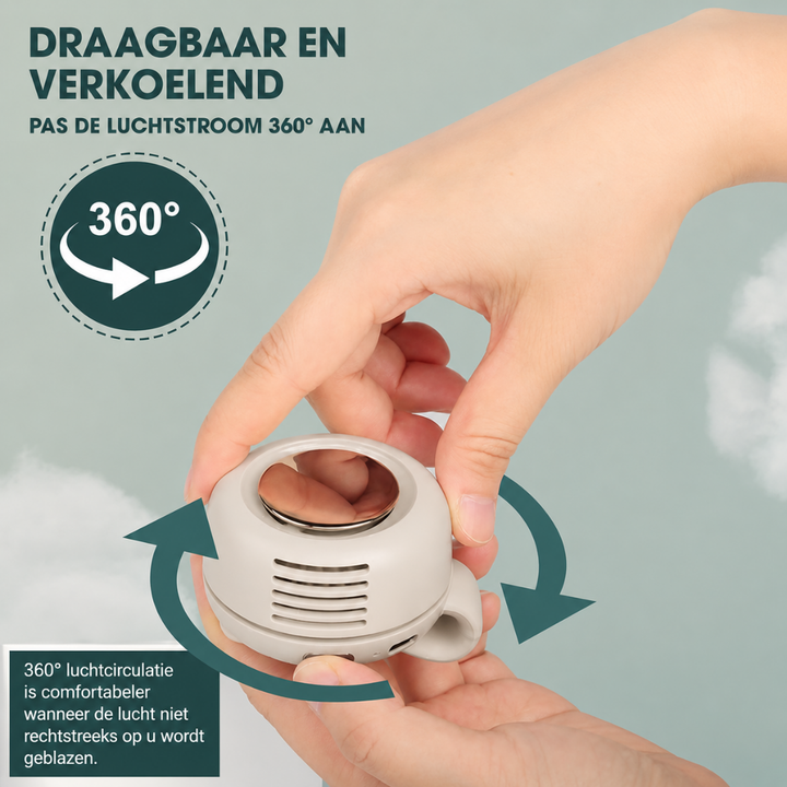 CoolClip – Portable Fan with Clip