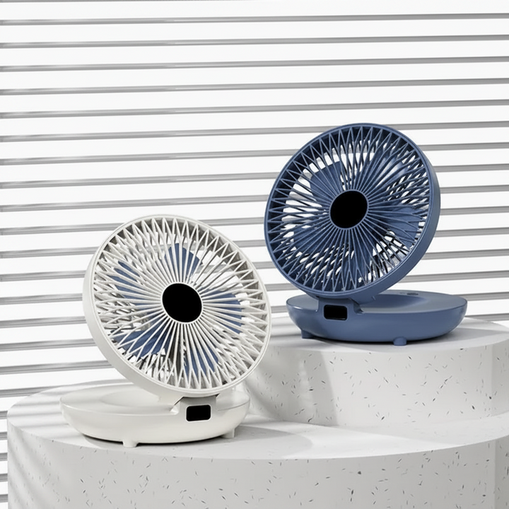 Cooling Blanket Oscillating Portable Fan Mesh Foldable