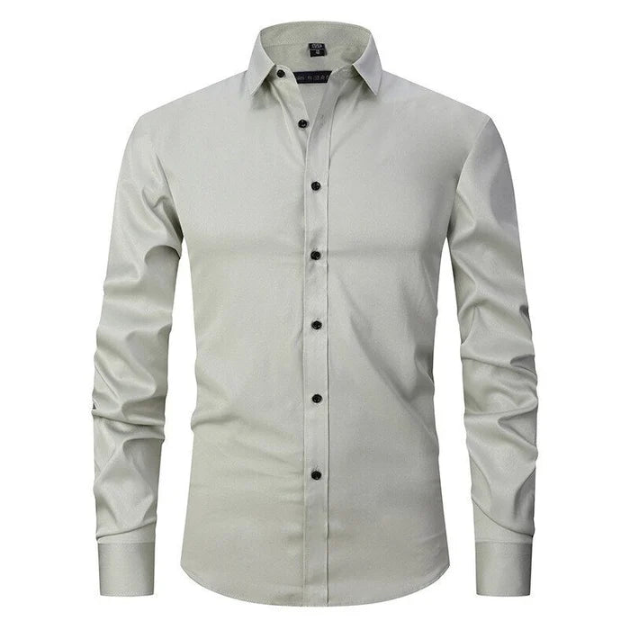 Dario | Tailored Long-Sleeve Summer Shirt