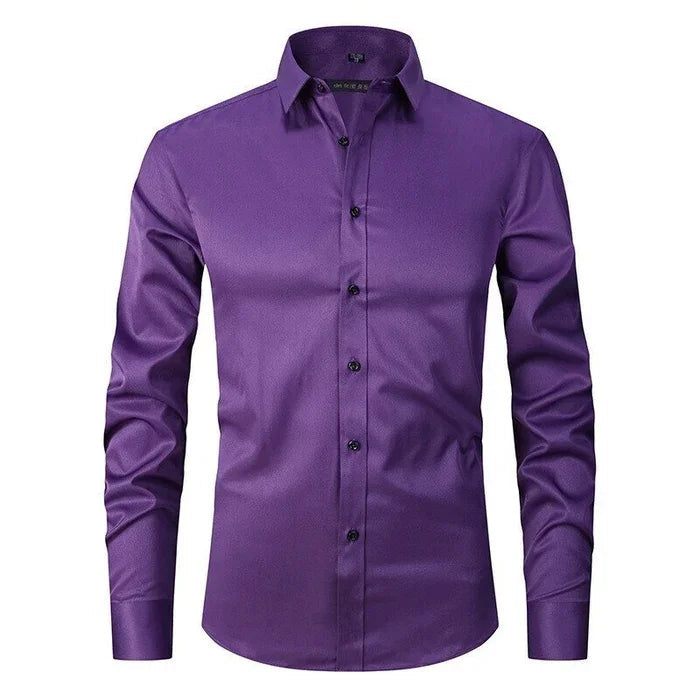 Dario | Tailored Long-Sleeve Summer Shirt