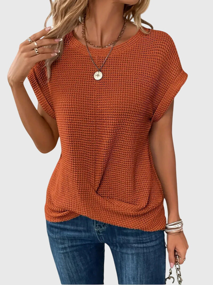 Isadora | Crew Neck Blouse