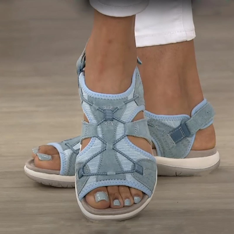 Marilyn | Women's Sandals Strap Adjustable Cushioned Sole Summer Casual Sandals