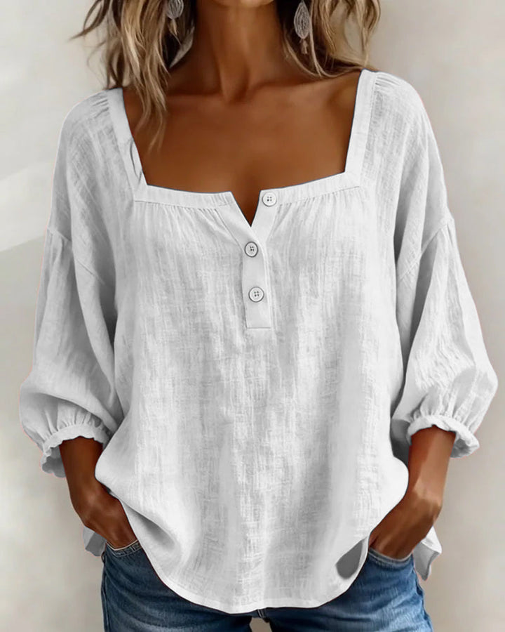 Clemence | Collared Blouse