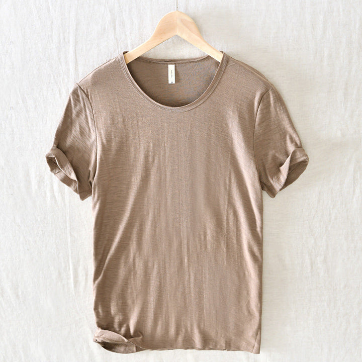 Julian | Tiered Short-Sleeve Summer Shirt