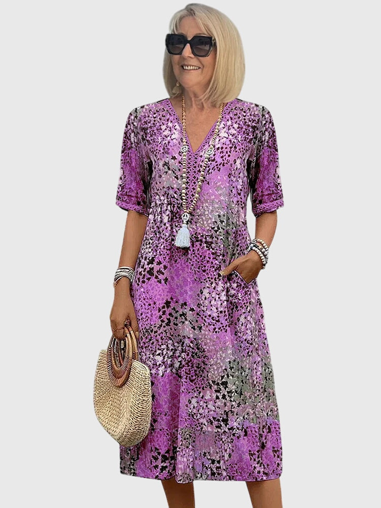 Seraphina | Floral Midi Dress