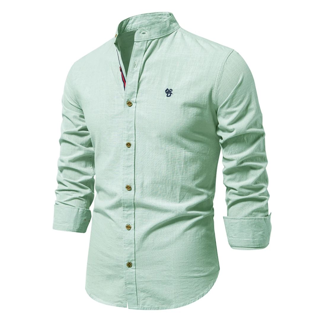 Jude | Button-Front Collared Summer Shirt