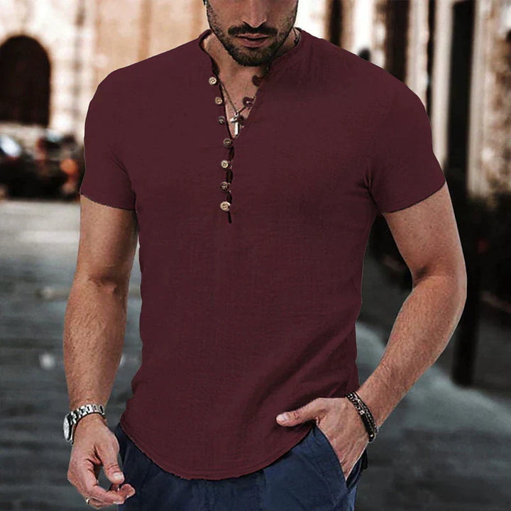 Camden | Button-Front Collared Summer Shirt