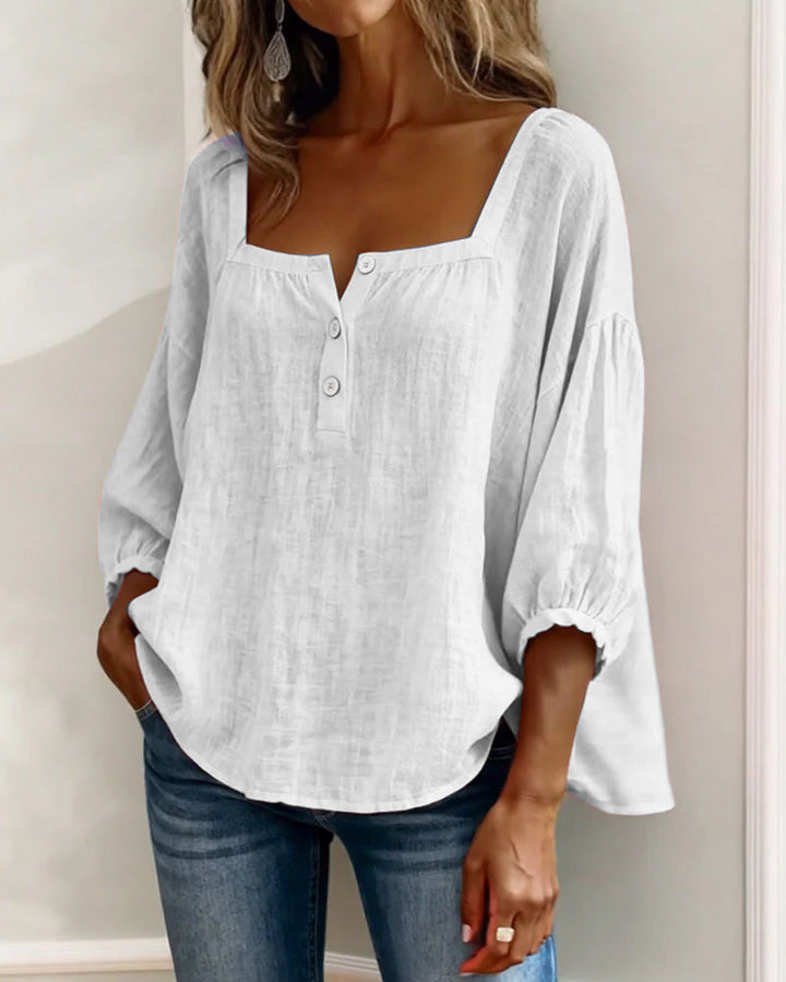 Clemence | Collared Blouse