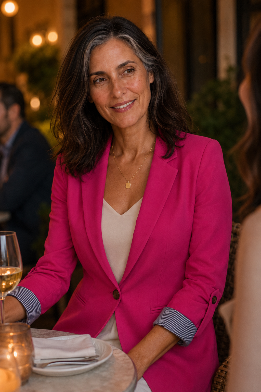 Woman wearing women&