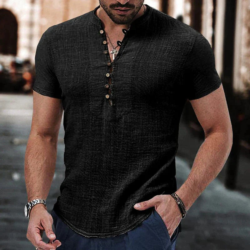 Camden | Button-Front Collared Summer Shirt