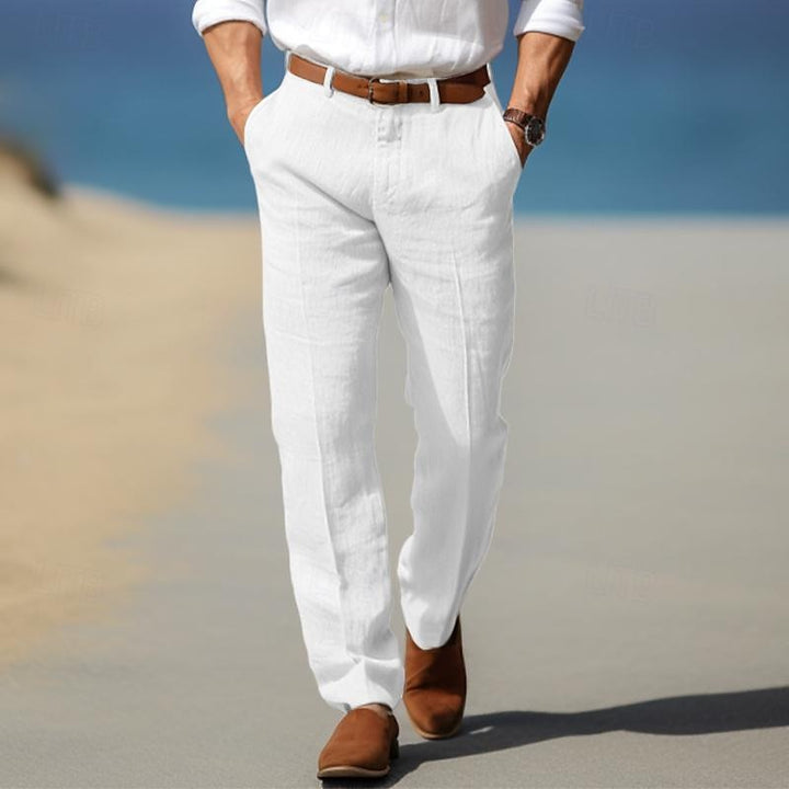 Lev | Belted Trousers
