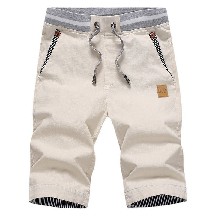 Yves | Striped Drawstring Shorts