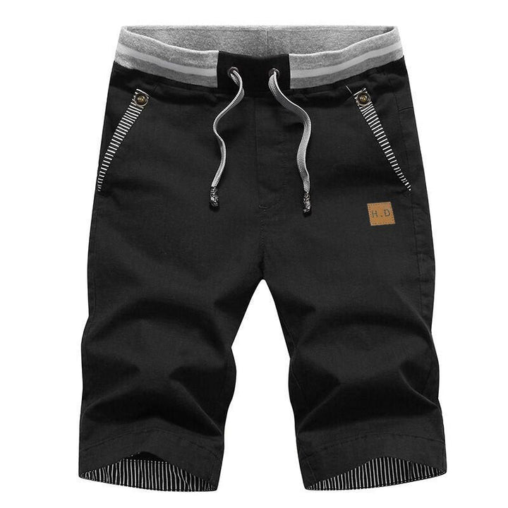 Yves | Striped Drawstring Shorts