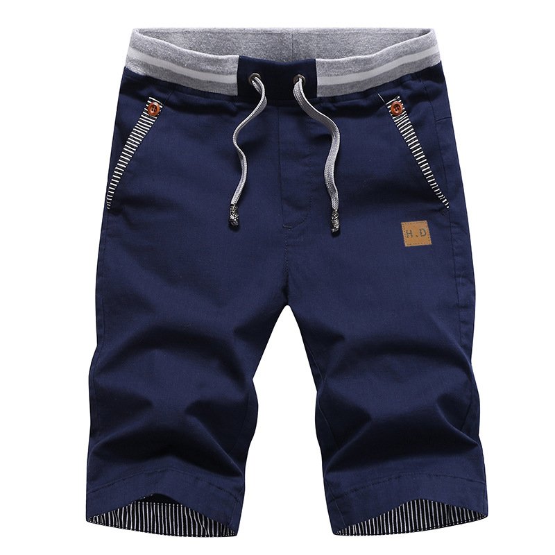 Yves | Striped Drawstring Shorts
