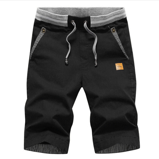 Yves | Striped Drawstring Shorts