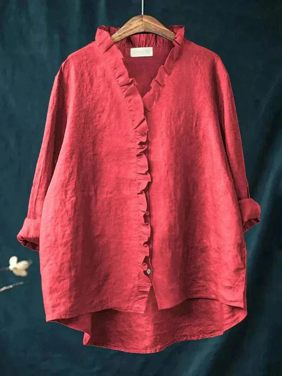 Penelope | Ruffle Blouse