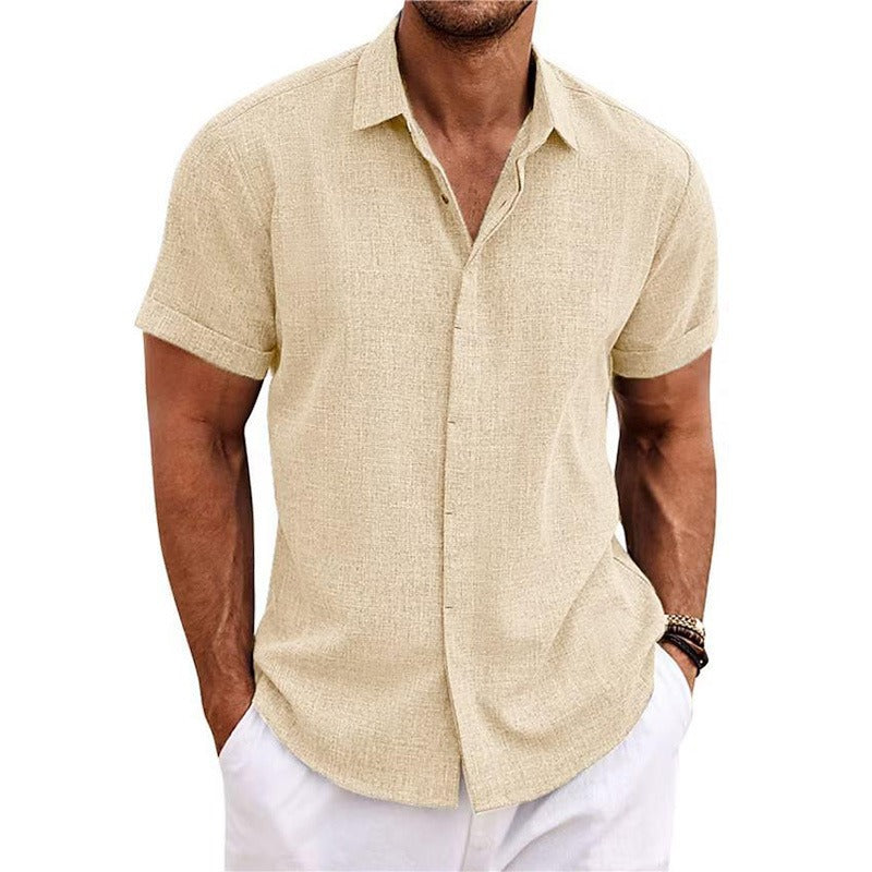 Frederick | Button-Front Collared Summer Shirt