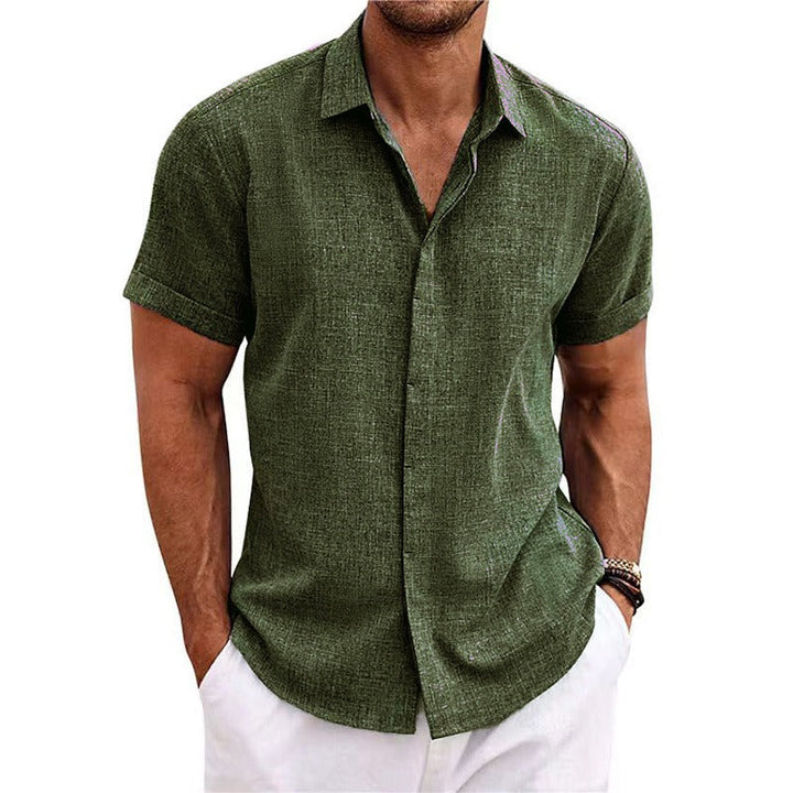 Frederick | Button-Front Collared Summer Shirt