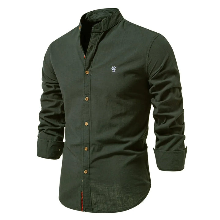 Jude | Button-Front Collared Summer Shirt