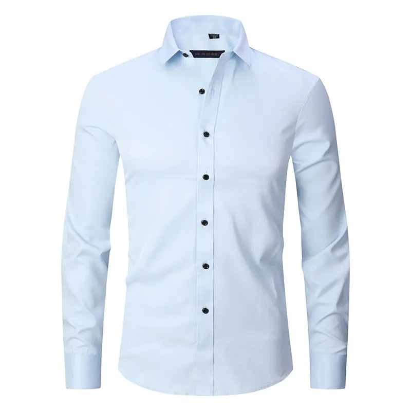 Dario | Tailored Long-Sleeve Summer Shirt