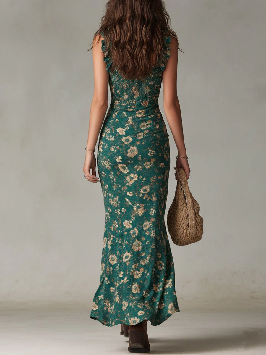 Eleanora | Printed Maxi Dress