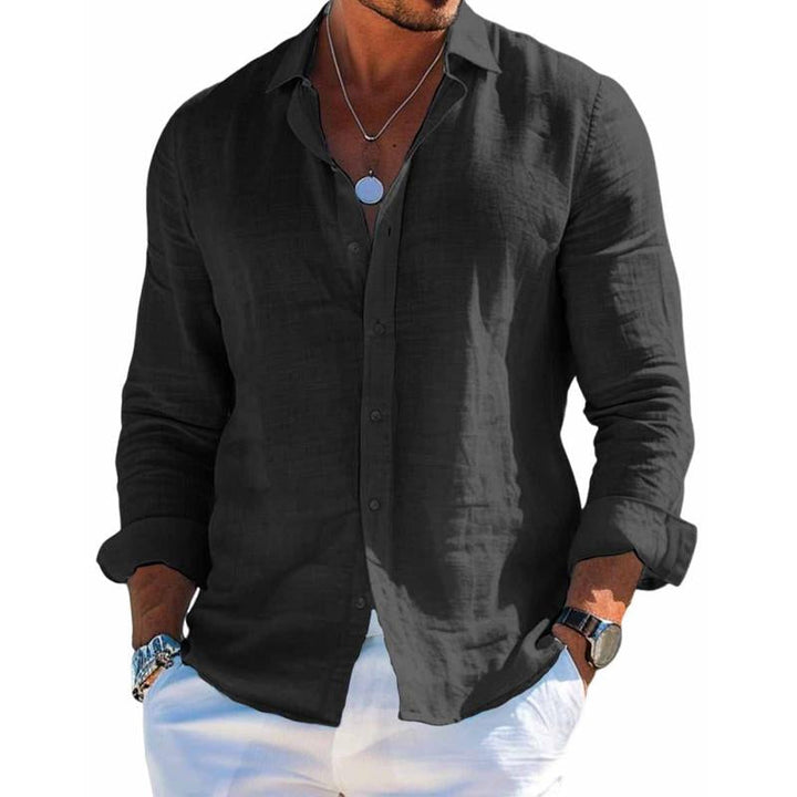 Idris | Tiered Collared Summer Shirt