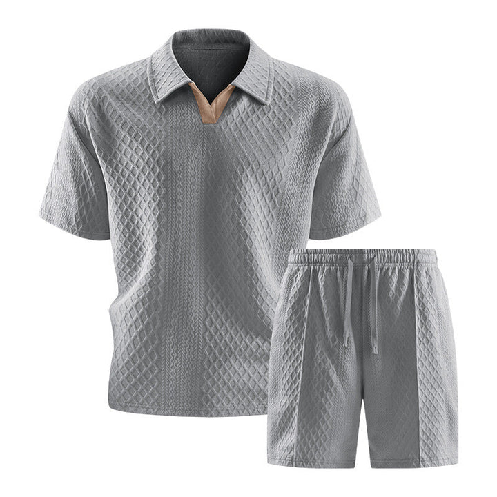 knit-summer-set-with-polo-collar-and-drawstring-shorts-5