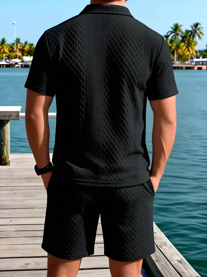 knit-summer-set-with-polo-collar-and-drawstring-shorts-8