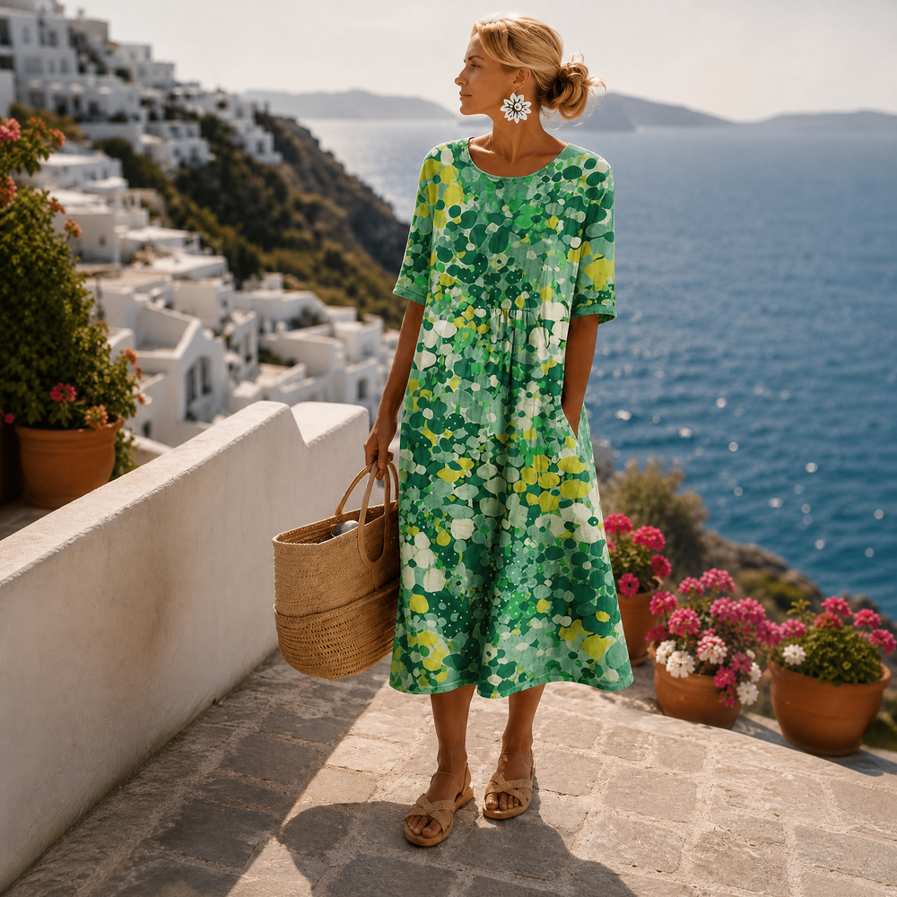 Sena | Floral Midi Dress