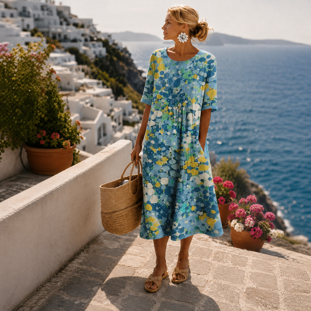 Sena | Floral Midi Dress