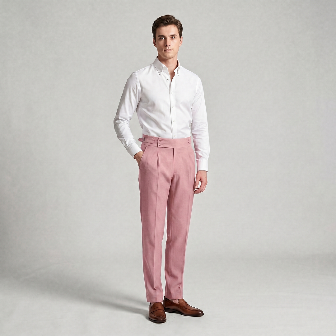 Benedikt | Pleated Trousers