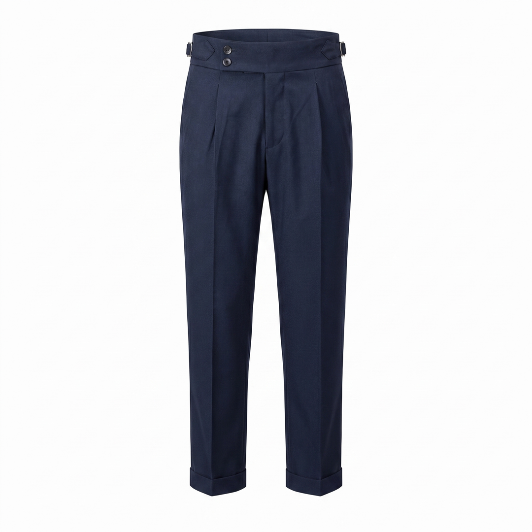 Benedikt | Pleated Trousers