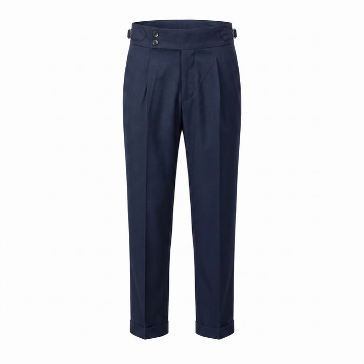 Benedikt | Pleated Trousers