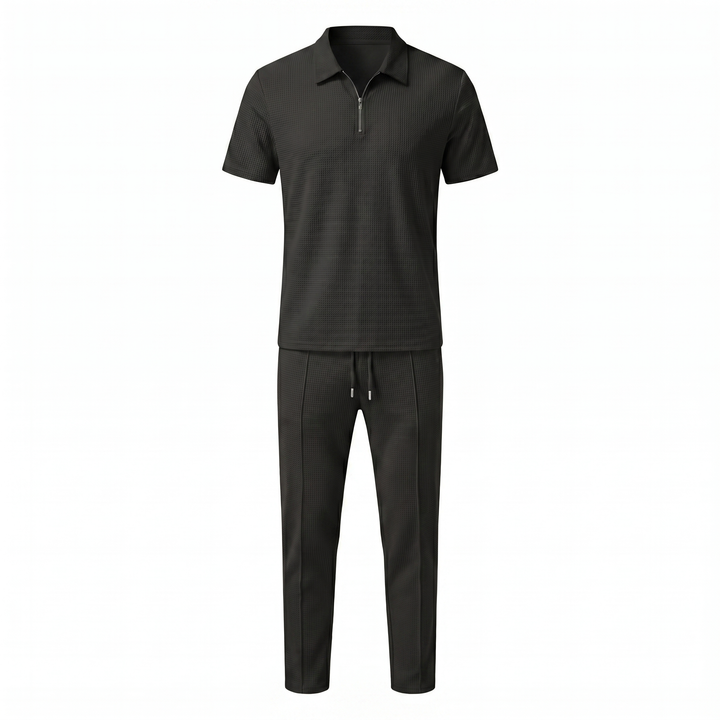 Constantin | Collared Two-Piece Set
