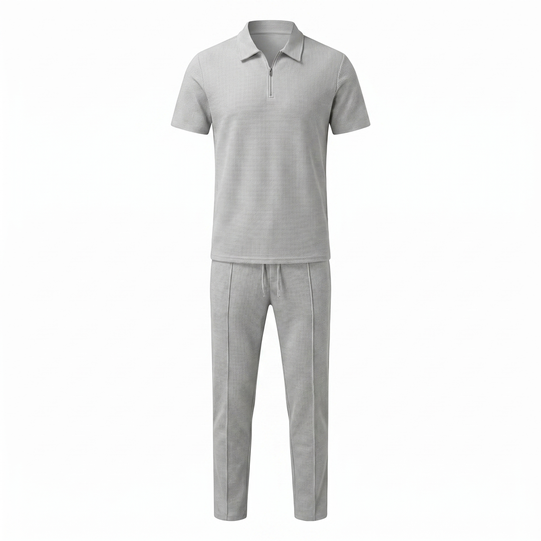 Constantin | Collared Two-Piece Set