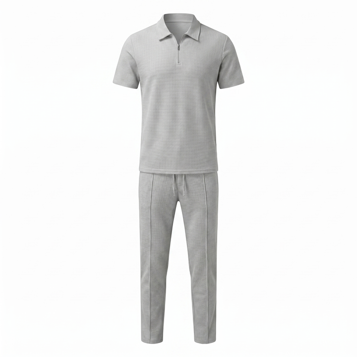 Constantin | Collared Two-Piece Set